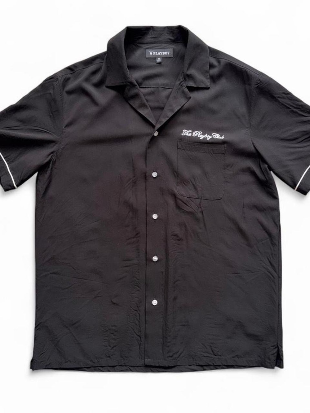 Playboy Club Rayon Camp Shirt Men’s M